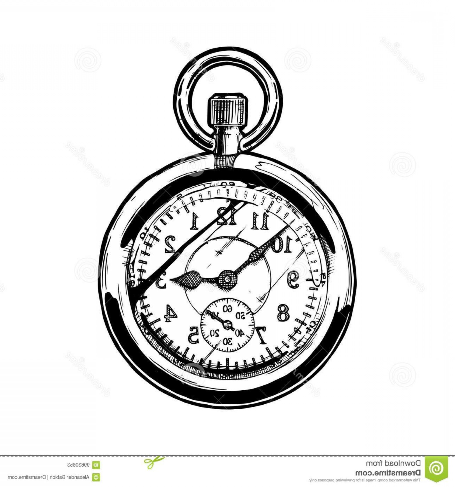 Stock Illustration Illustration Pocketwatch Vector Ink Hand Drawn 1560x1668 Stock Illustration Illustration Pocketwatch Vector Ink Hand Drawn