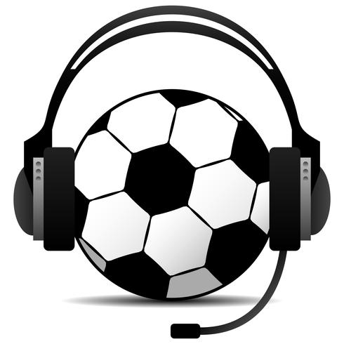 490x490 Football Soccer Podcast Vector