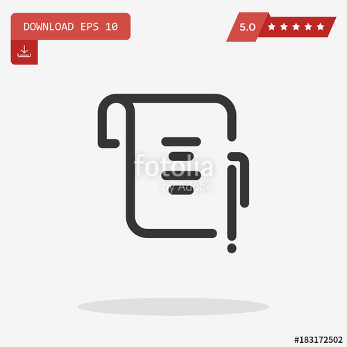 500x500 Poetry Vector Icon Stock Image And Royalty Free Vector