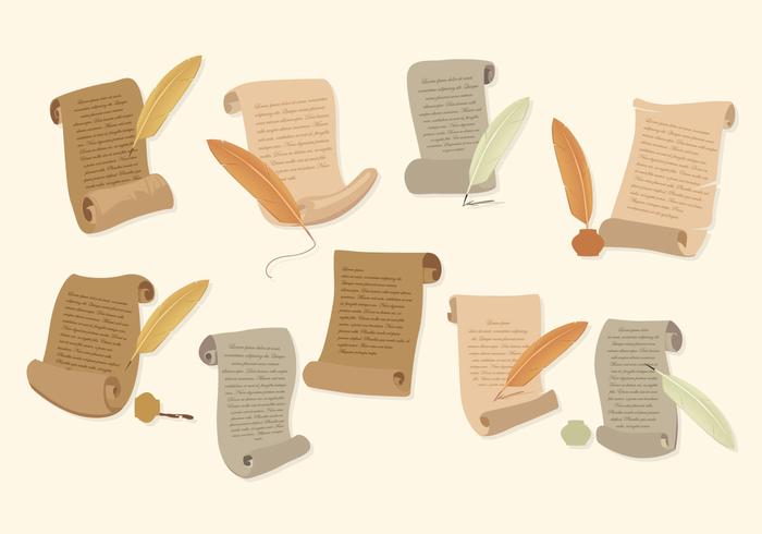 700x490 Free Poem Vector