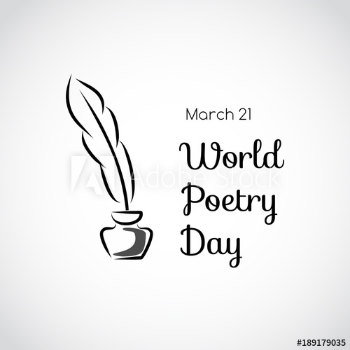 500x500 Greeting Card World Poetry Day