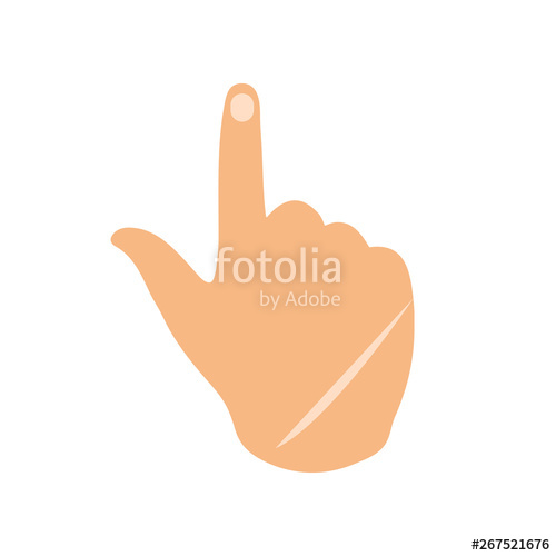 Hand With Pointing Up Finger Vector Icon Flat Design Hand 500x500 Hand With Pointing Up Finger Vector Icon Flat Design Hand