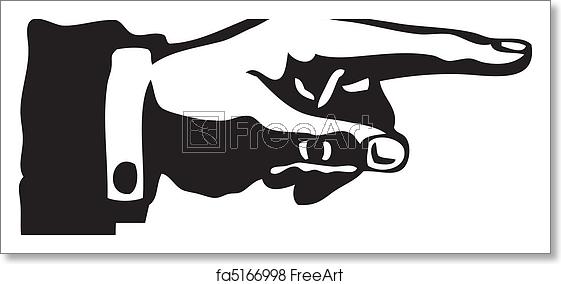 Free Art Print Of Retro Pointing Finger Vector Classic Vector 561x284 Free Art Print Of Retro Pointing Finger Vector Classic Vector