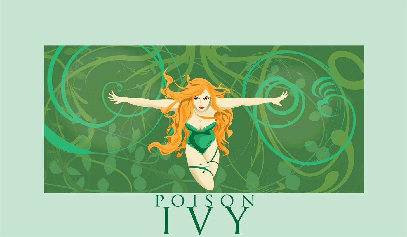 Poison Ivy Vector 1394x814 Poison Ivy Vector