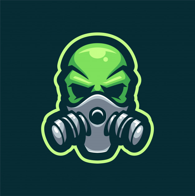 626x629 Poison Mask Logo Vector Premium Download