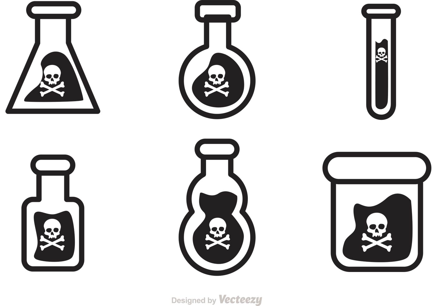 1400x980 Poison Free Vector Art
