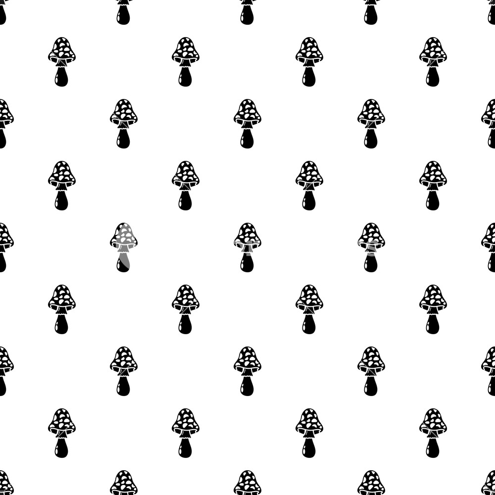 1000x1000 Poison Mushroom Icon Simple Illustration Of Poison Mushroom