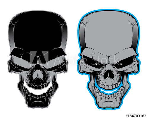 500x403 Vector Illustration Of Skull Poison Symbol