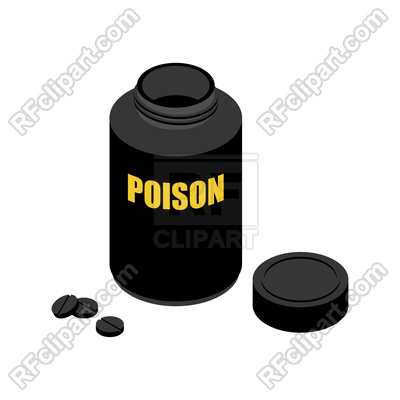 Jar With Poison Vector Image Of Icons And Emblems Maryvalery 400x400 Jar With Poison Vector Image Of Icons And Emblems Maryvalery