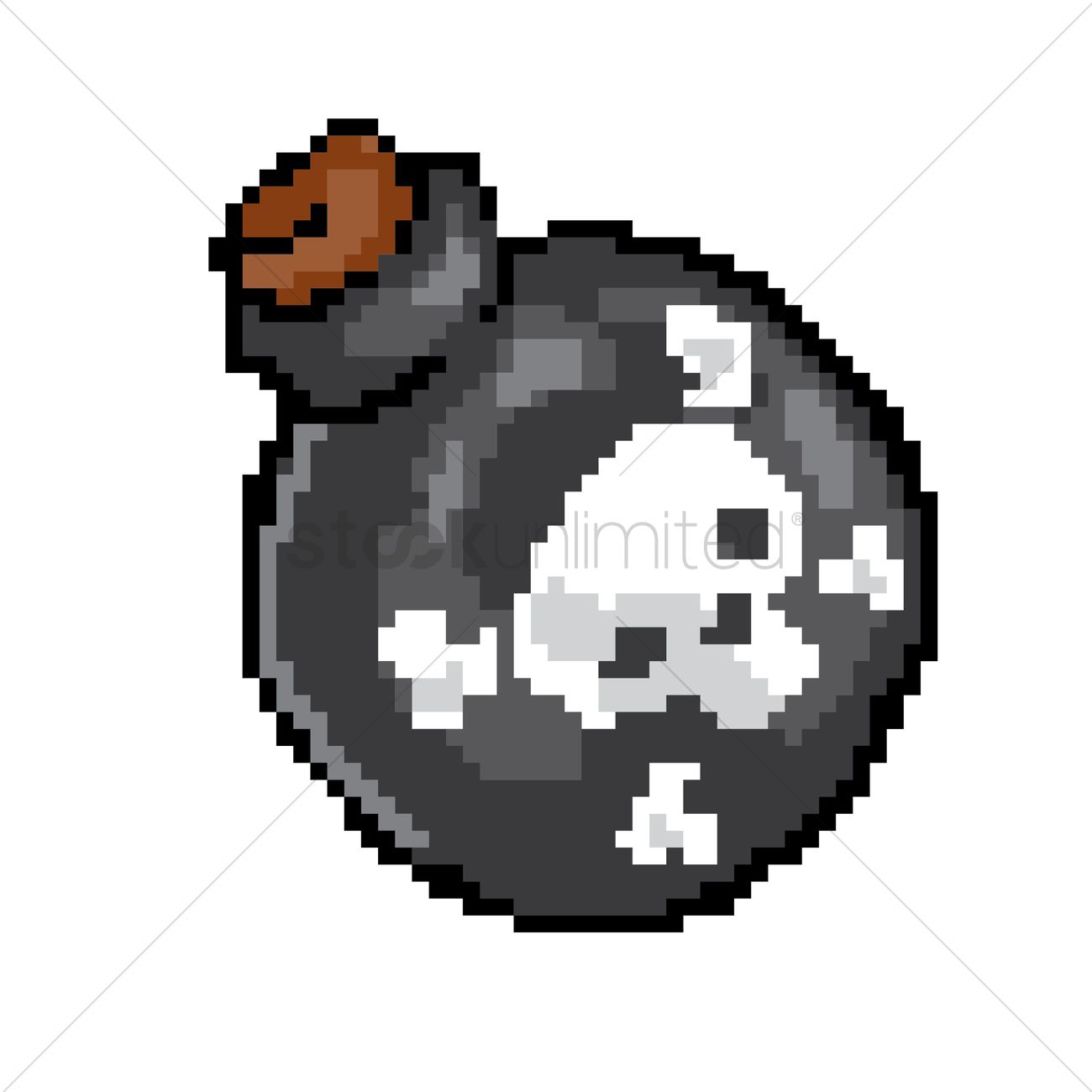 Pixel Art Poison Vector Image 1300x1300 Pixel Art Poison Vector Image
