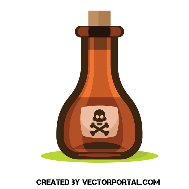 Bottle Of Poison Vector Image Various Vectors Free Vector 660x660 Bottle Of Poison Vector Image Various Vectors Free Vector