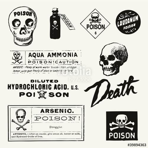 Poison Vintage Labels Stock Image And Royalty Free Vector 500x500 Poison Vintage Labels Stock Image And Royalty Free Vector