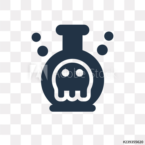 Poison Vector Icon Isolated On Transparent Background, Poison 500x500 Poison Vector Icon Isolated On Transparent Background, Poison