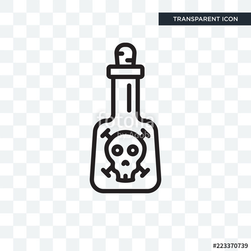 Poison Vector Icon Isolated On Transparent Background, Poison Logo 500x500 Poison Vector Icon Isolated On Transparent Background, Poison Logo