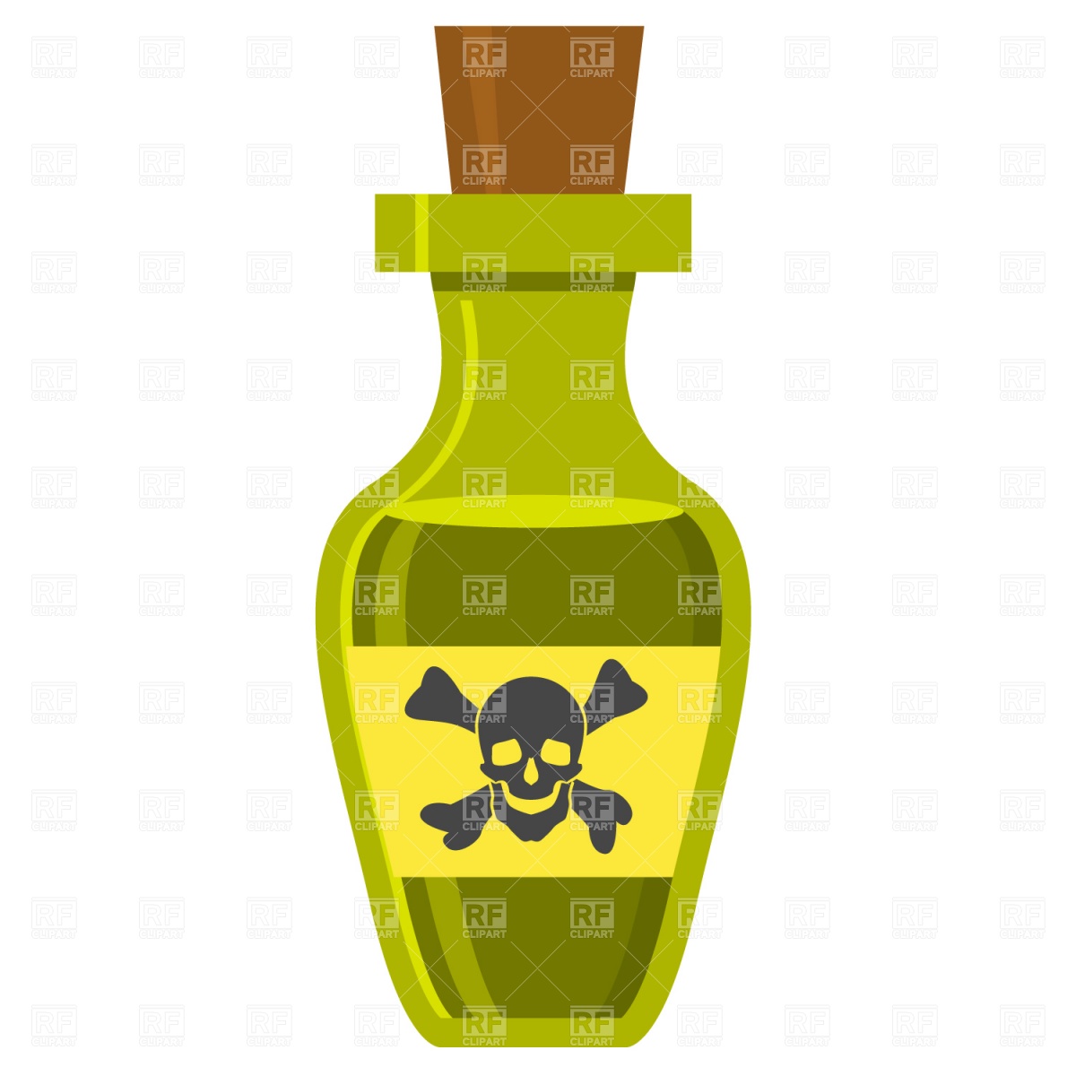 Bottle With Poison Vector Image Of Objects Prague 1200x1200 Bottle With Poison Vector Image Of Objects Prague