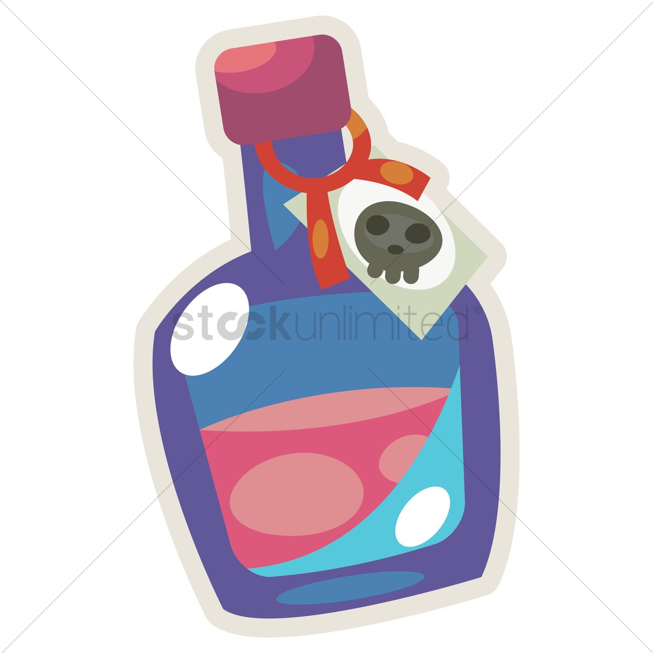 Free A Bottle Of Poison Vector Image 1300x1300 Free A Bottle Of Poison Vector Image