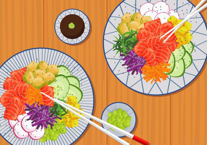700x490 Poke Bowl Vector