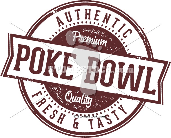 590x477 Poke Bowl Vector Clip Art Stompstock