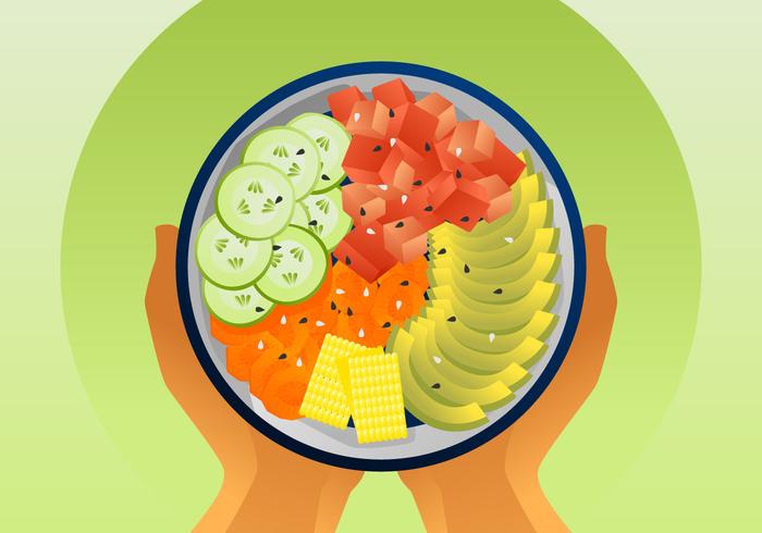 Poke Bowl Vector at Vectorified.com | Collection of Poke Bowl Vector ...