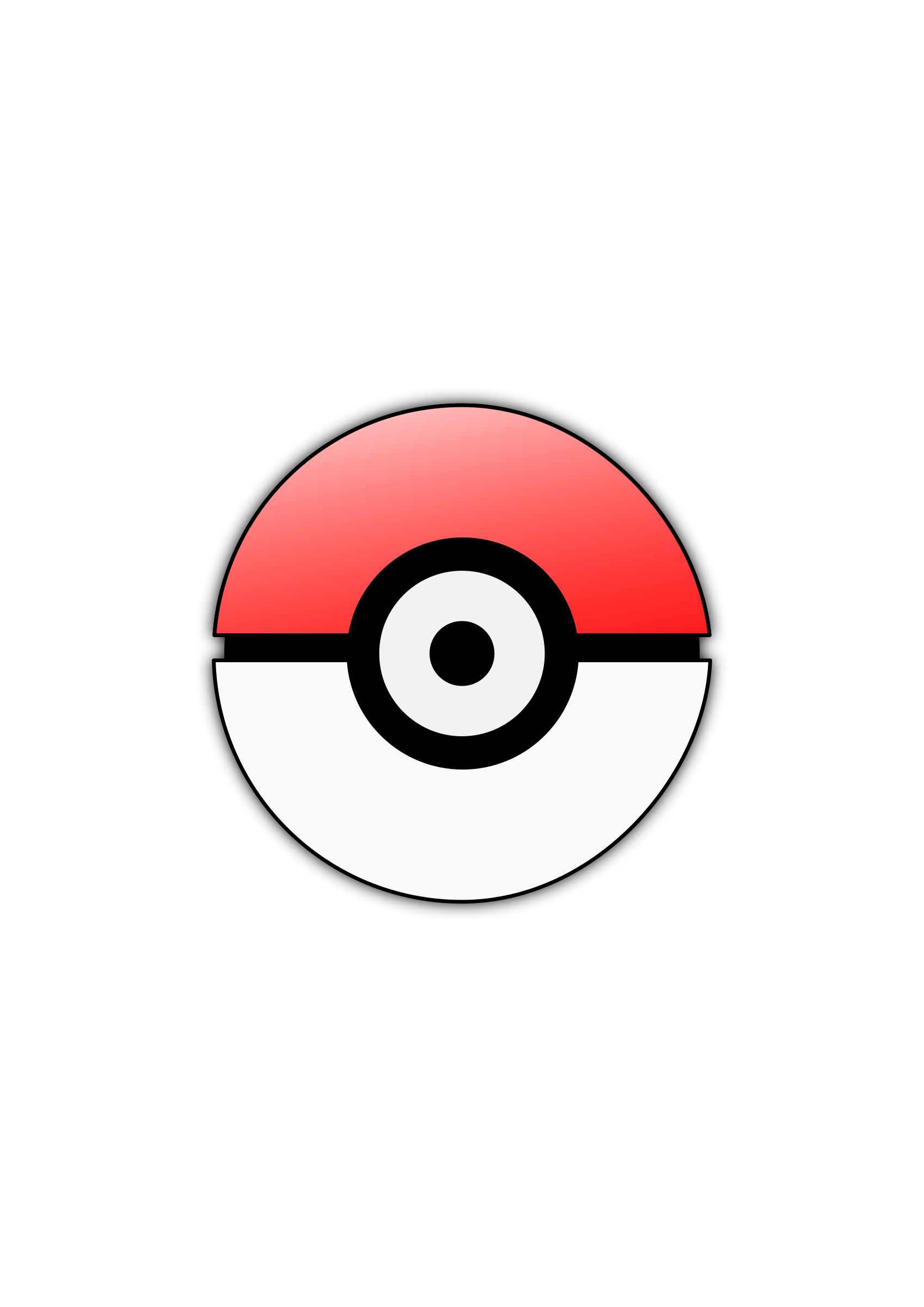 1697x2400 Pokemon Pokeball Vector Graphic Image