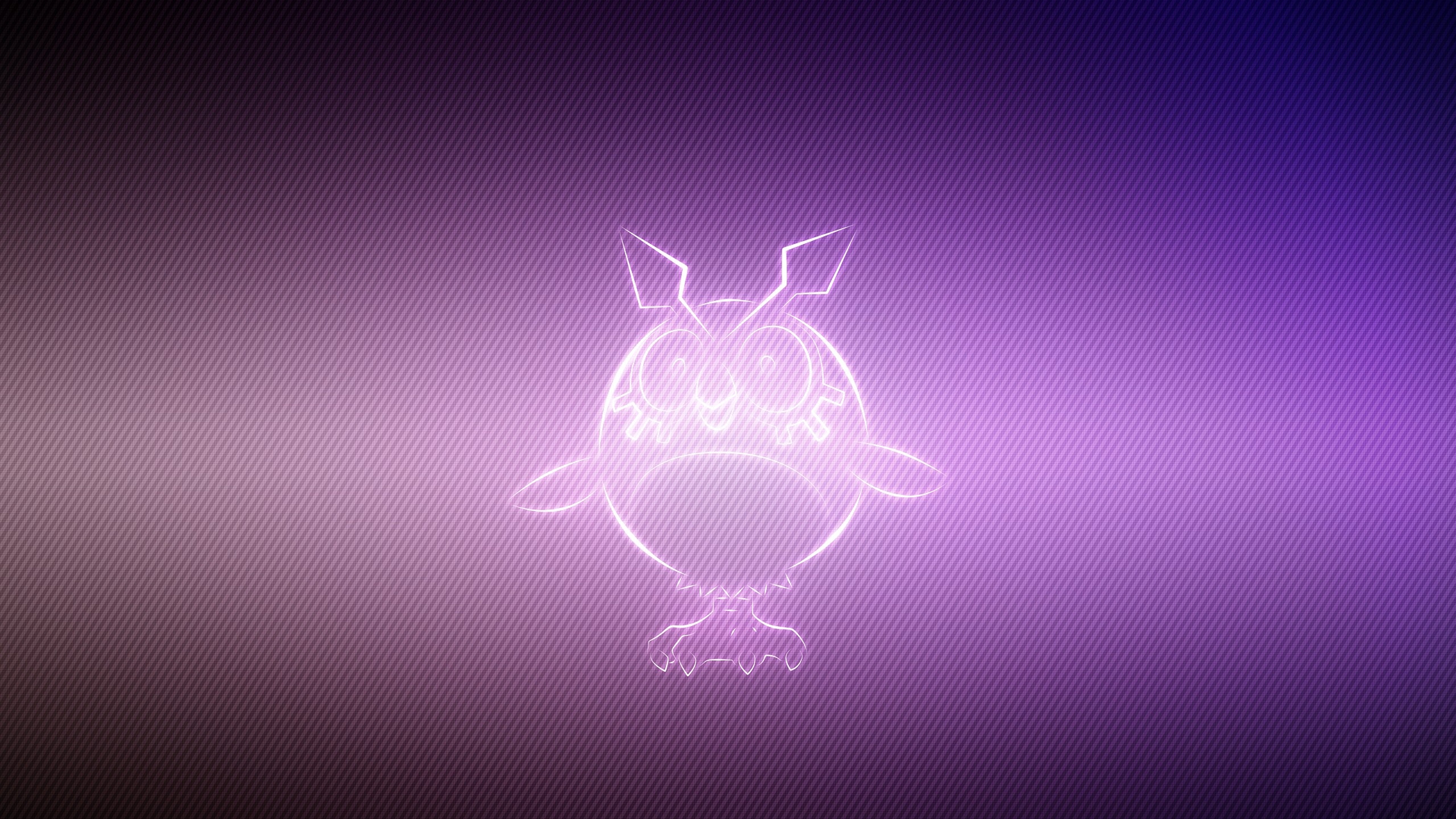 2560x1440 Download Wallpaper Hoothoot, Vector, Pokemon, Animal