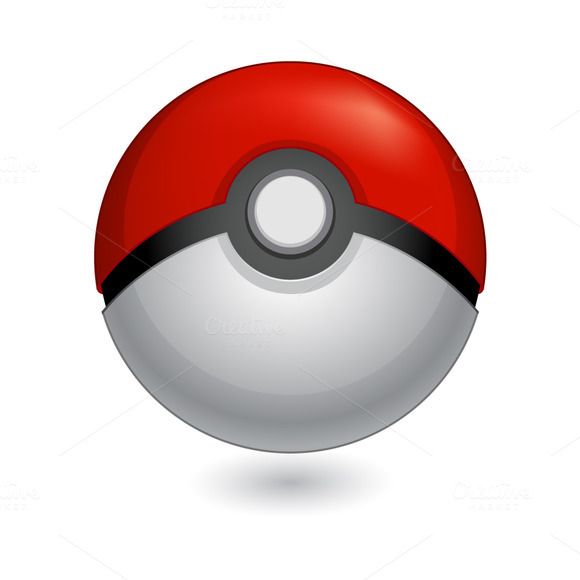 Ball Vector Set Pokemon Go Icon Graphic 580x580 Ball Vector Set Pokemon Go Icon Graphic