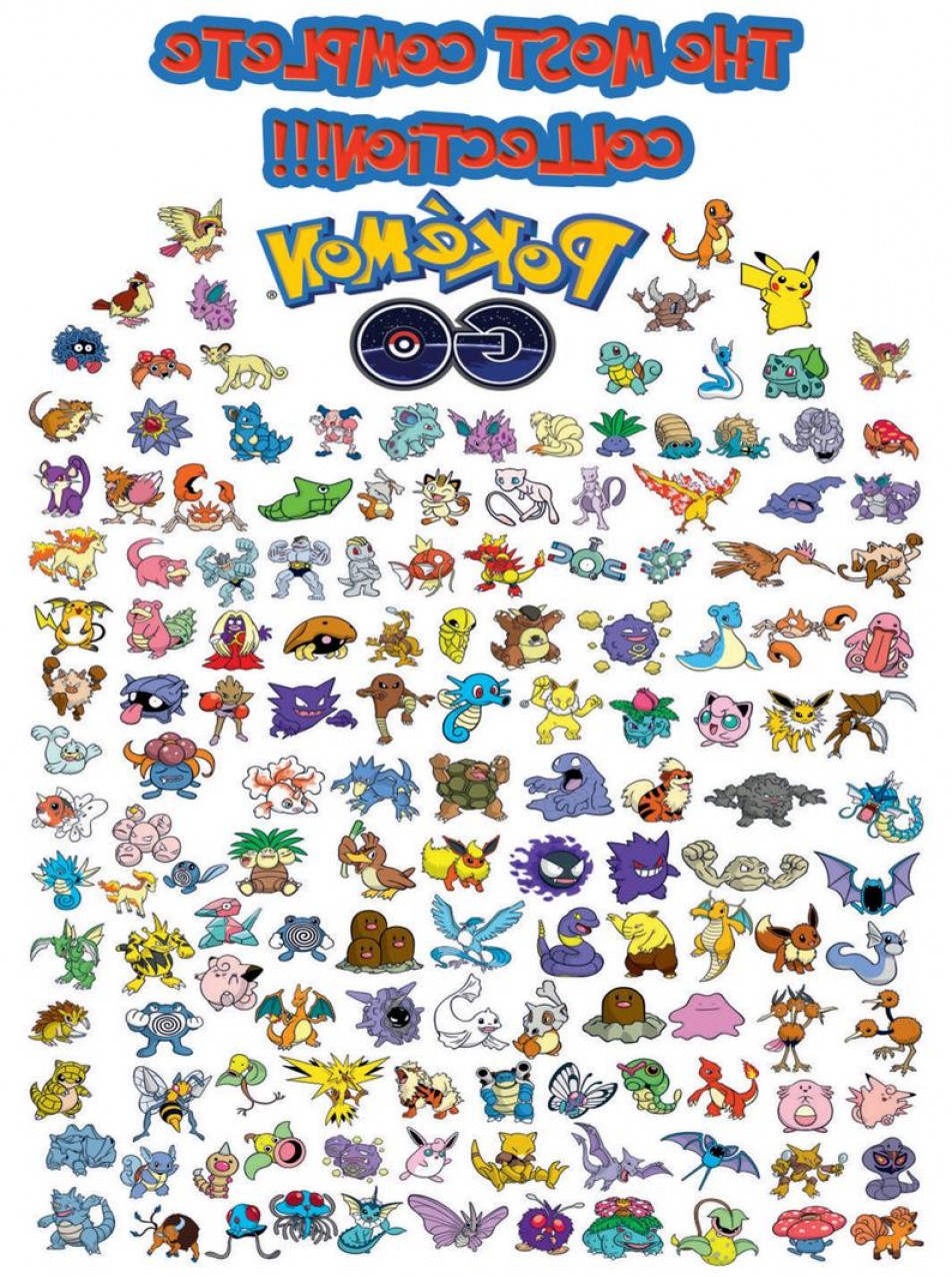 952x1276 Pokemon Go Vector Models The Most Studiogrfx