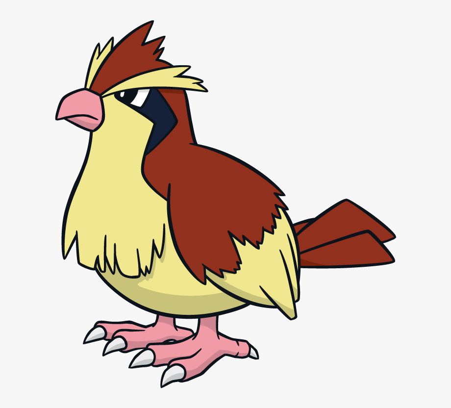 920x832 Pidgey Pokemon Character Vector Art