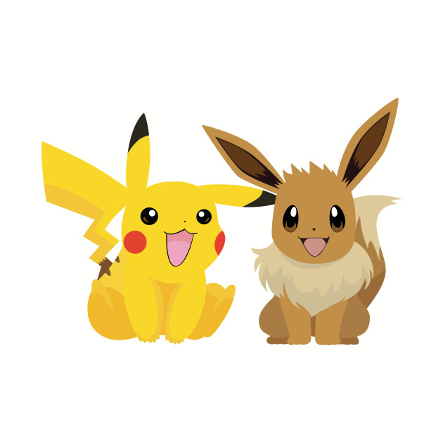 630x630 Pikachu And Eevee