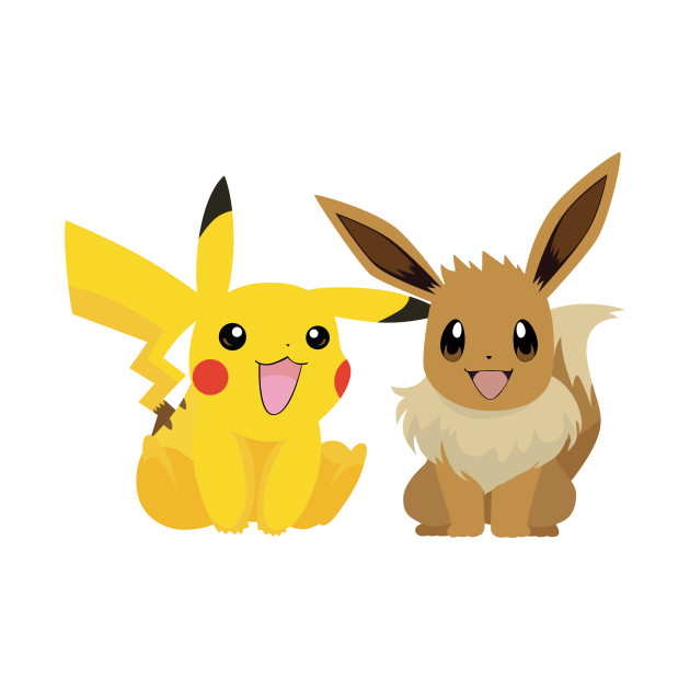 630x630 Pikachu And Eevee