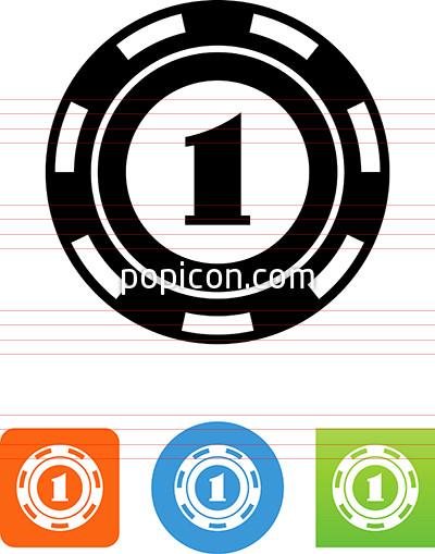 400x509 Poker Chip Icon