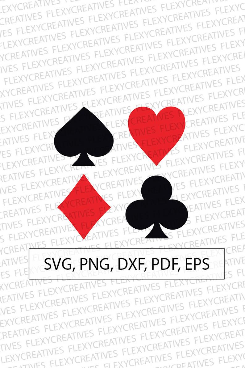 794x1191 Playing Cards Poker Vector Heart Diamond Etsy
