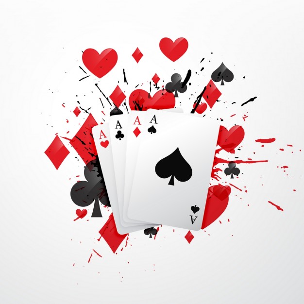 626x626 Poker Cards Background Vector Free Download