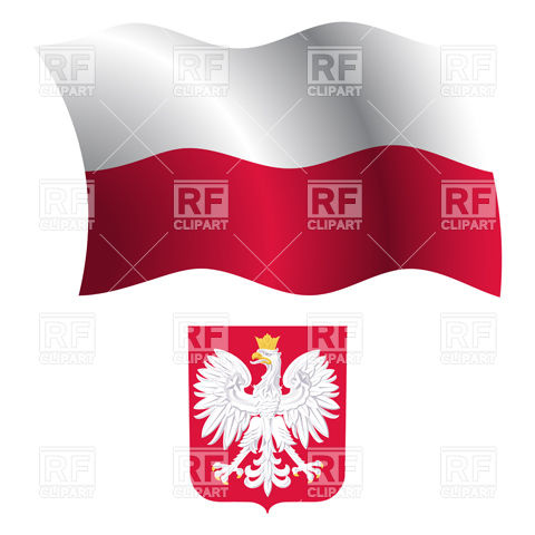 480x480 Poland Flag And Coat Of Arms Vector Image Of Signs, Symbols, Maps