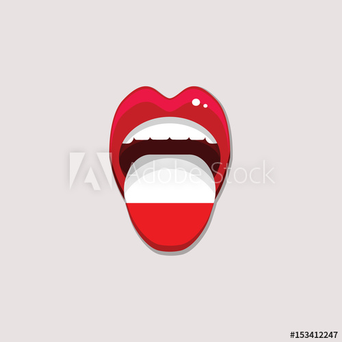 500x500 Learning Languages Concept Learning Polish Language Open Mouth