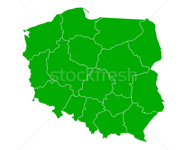 600x480 Map Of Poland Vector Illustration Robert Biedermann
