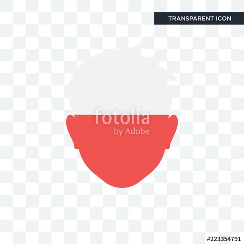 500x500 Poland Vector Icon Isolated On Transparent Background, Poland Logo