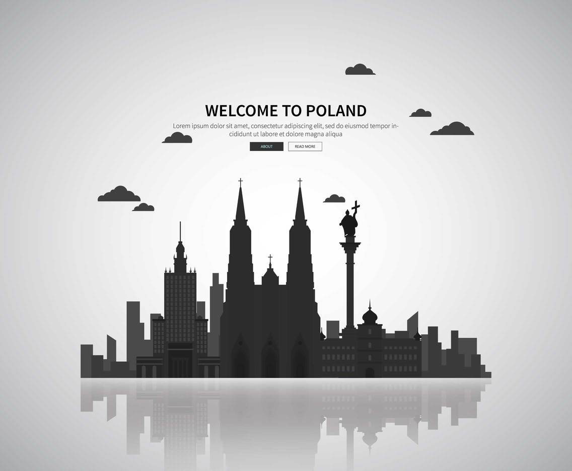 1136x936 Free Poland Illustration Vector Art Graphics