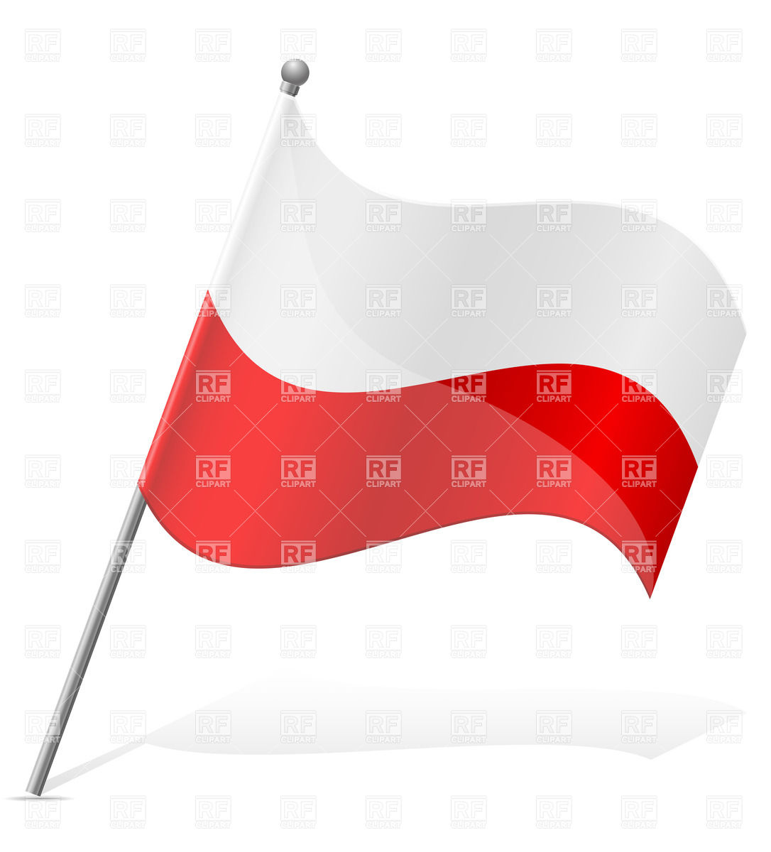 1086x1200 Icon Of Wavy Flag Of Poland Vector Image Of Signs, Symbols, Maps