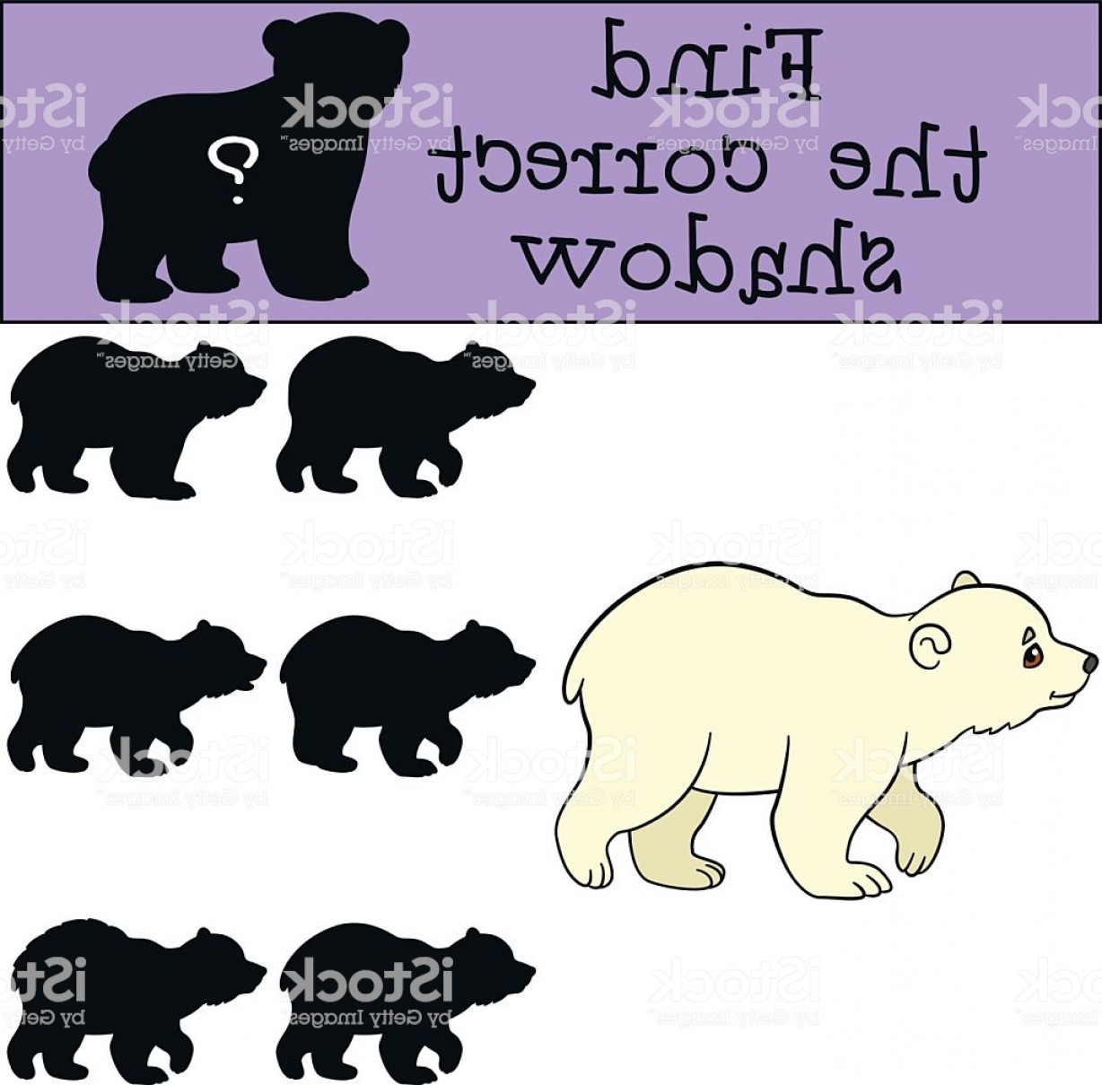 Find The Correct Shadow Cute Baby Polar Bear Gm Soidergi 1228x1209 Find The Correct Shadow Cute Baby Polar Bear Gm Soidergi