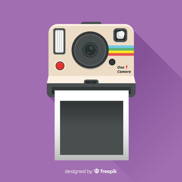 Polaroid Camera Vector At Vectorified Com Collection Of Polaroid Camera Vector Free For