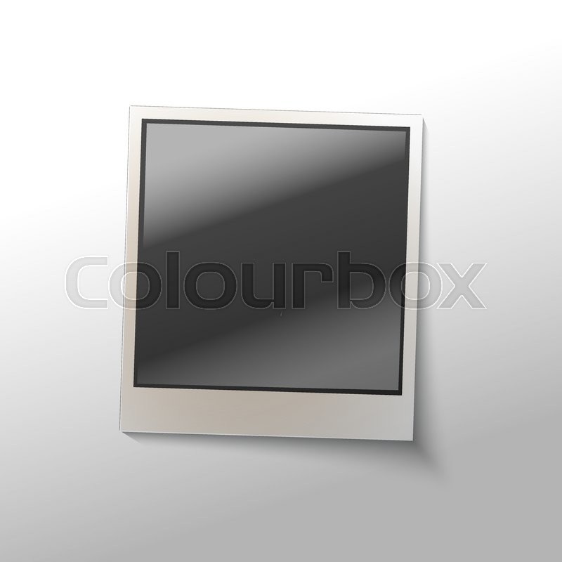 Shiny Polaroid Frame Isolated On Stock Vector Colourbox 800x800 Shiny Polaroid Frame Isolated On Stock Vector Colourbox
