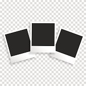 170x170 Polaroid Picture Frame Clipart