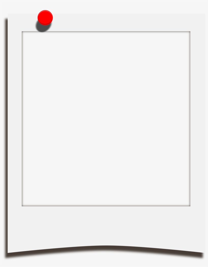 820x1055 Polaroid Vector Png Clip Library Library
