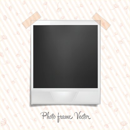 416x416 Polaroid Frame On Premium Clipart