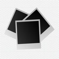 200x200 Polaroid Frame Free Vector Art