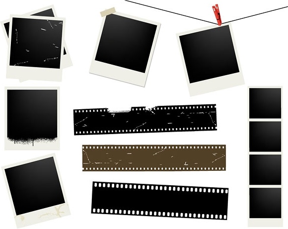 580x461 Polaroid Photo Vector Free Vector In Encapsulated Postscript