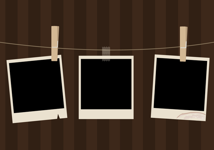 700x490 Free Polaroid Vector