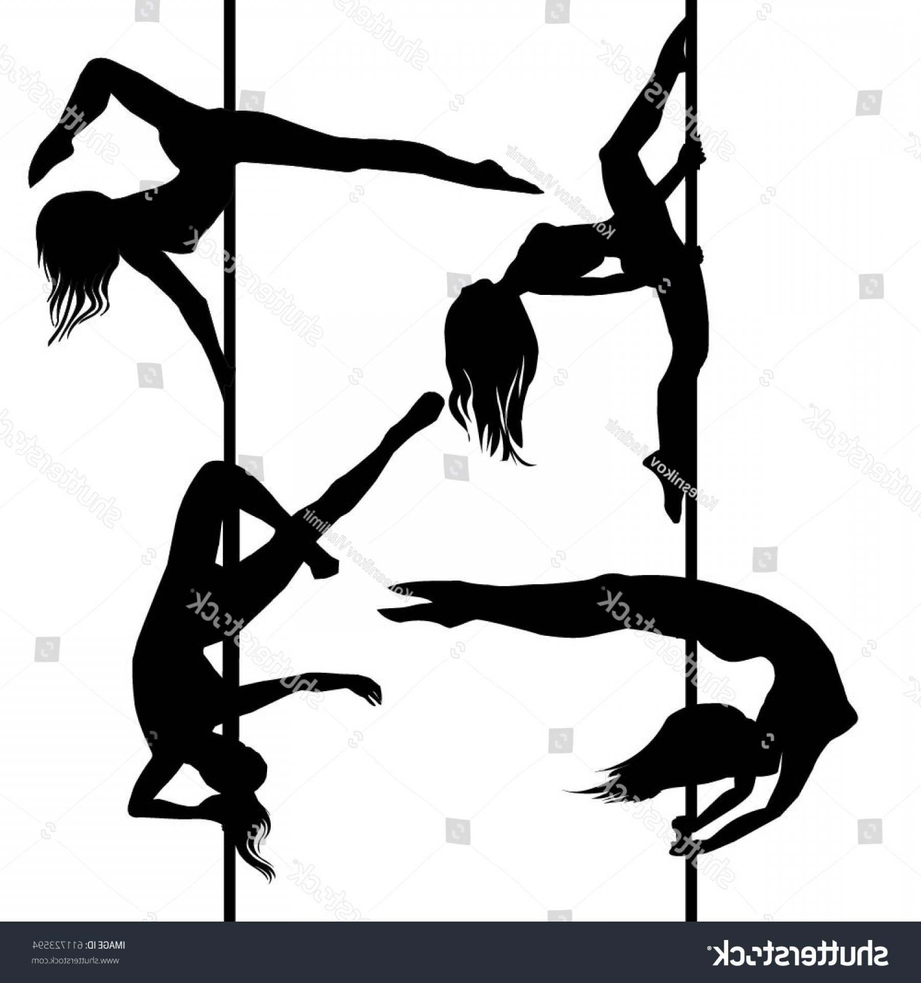Pole Dance Silhouette Vector Studiogrfx 1800x1920 Pole Dance Silhouette Vector Studiogrfx