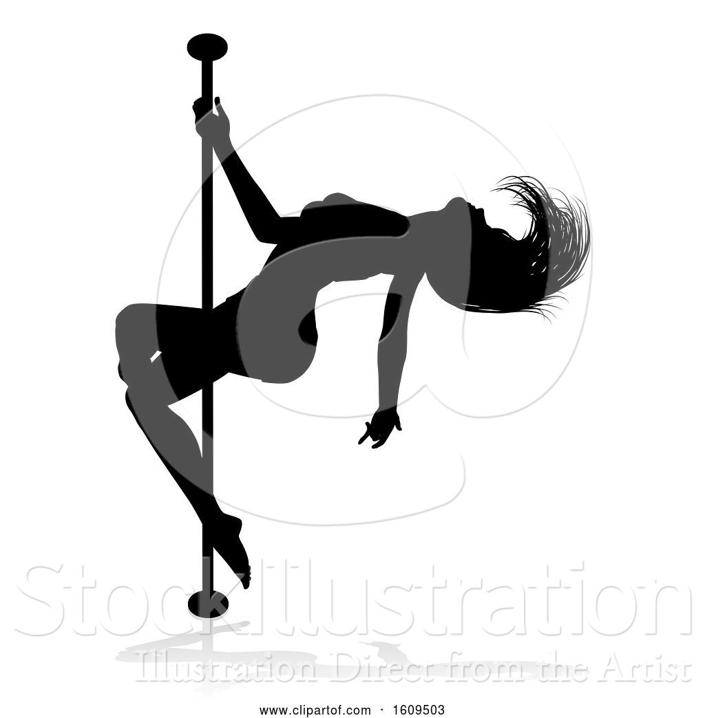 Vector Illustration Of Silhouetted Sexy Pole Dancer Lady 1024x1044 Vector Illustration Of Silhouetted Sexy Pole Dancer Lady